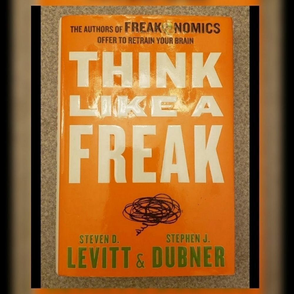 4/$25 Think Like A Freak - Book